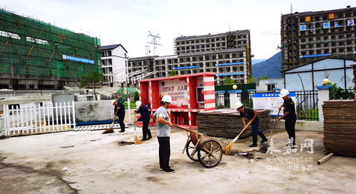 我县在建工程全力开展生产自救，有序恢复建设施工